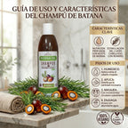 Shampoo de batana y romero