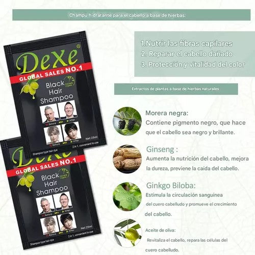 Shampoo cubre canas