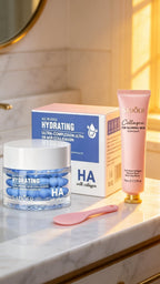 Mascarilla peel-off y crema en cápsulas