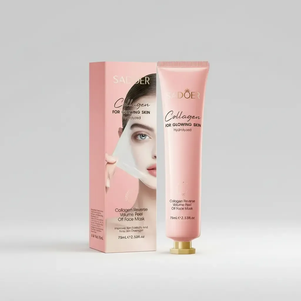 Envase de la mascarilla peel-off de colágeno 75 mL