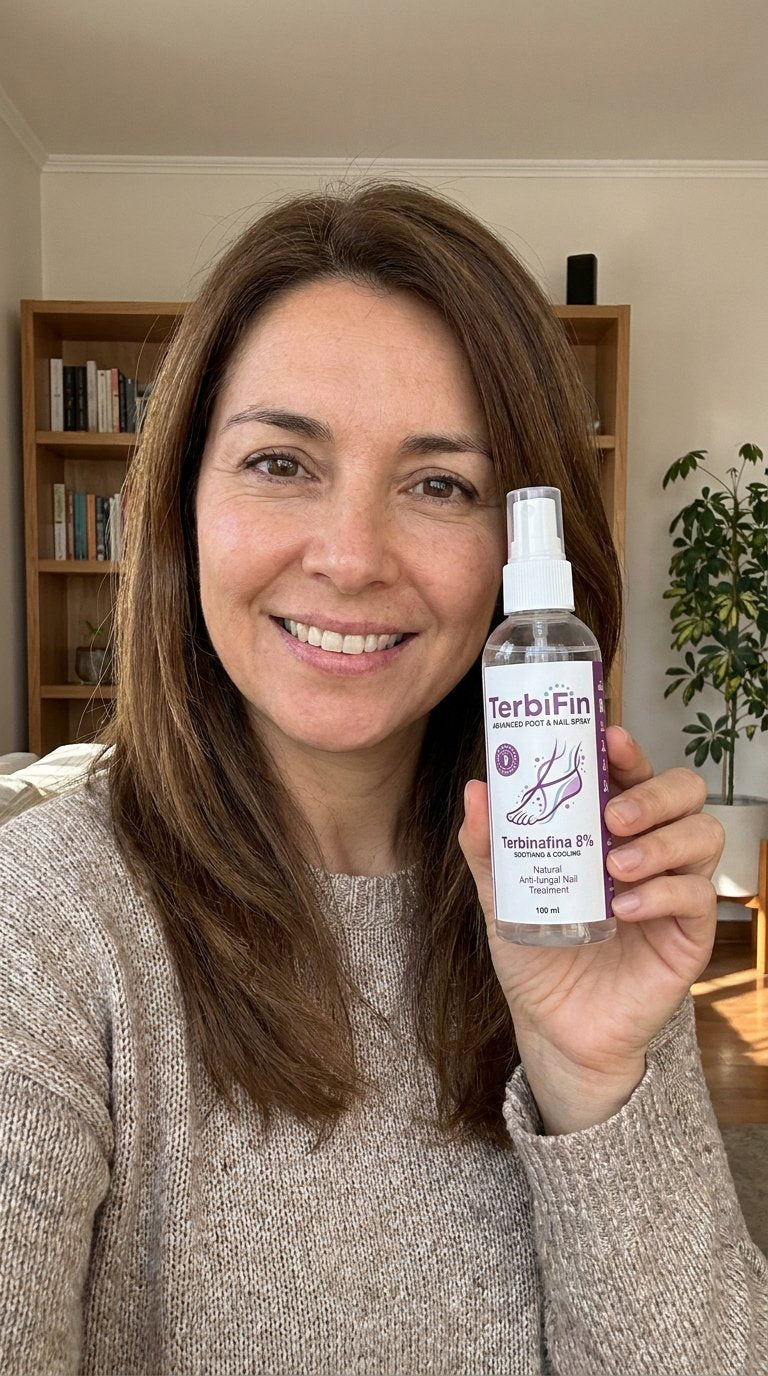 TerbiFin · Spray con terbinafina para pies y uñas
